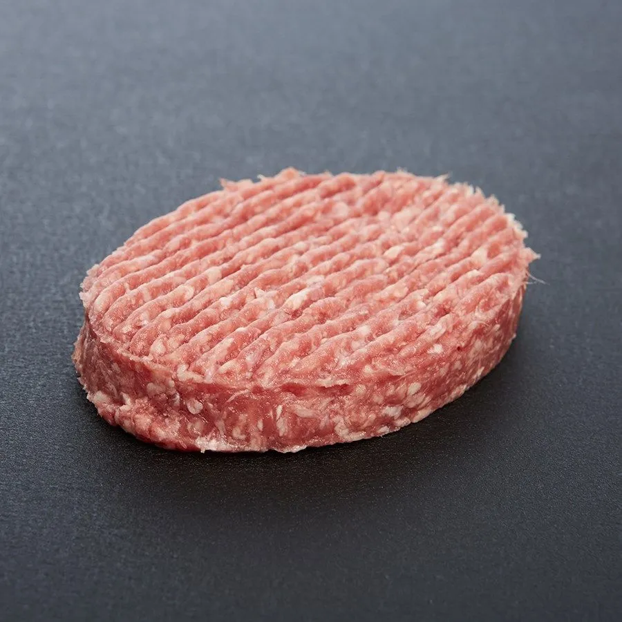 Bifteck haché (provenant de morceaux dénervés et dégraissés)